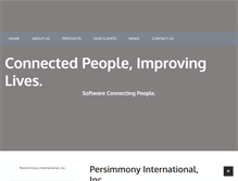 Tablet Screenshot of persimmony.com